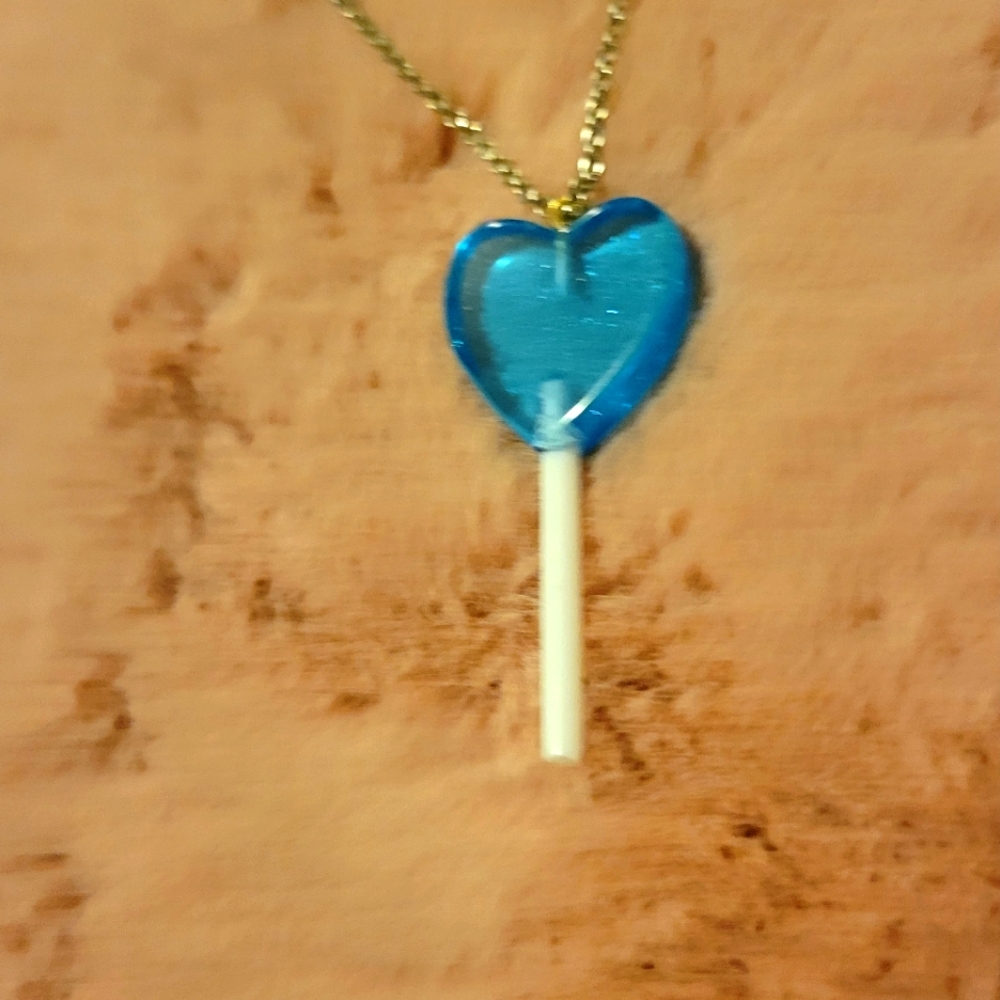 Blue ❤️  necklace
